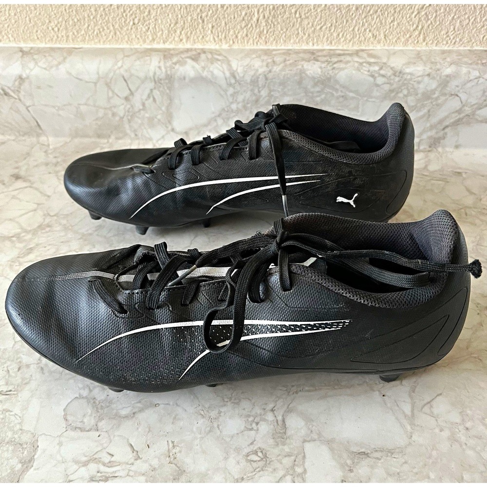 PUMA Ultra Black Men's Football Cleats US 9.5 Medium (D, M) PUMA Ultra